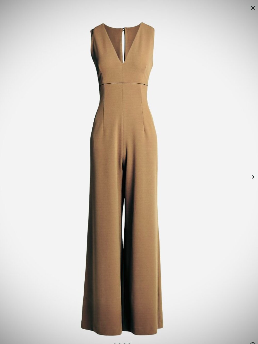 NWT Laviniaturra - ~$650 MSRP - Pantsuit - Camel Brown - 44 IT / U.S. 6-8